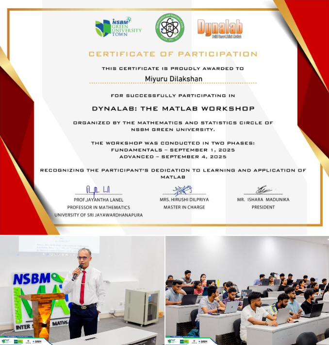 DynaLab MATLAB Workshop Completion